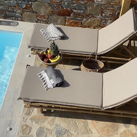 Agia Anna  Villa Ypsilon Naxos - Luxury Holiday House With Amazing Sea View & Private Pool מראה חיצוני תמונה