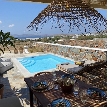 Agia Anna  Villa Ypsilon Naxos - Luxury Holiday House With Amazing Sea View & Private Pool מראה חיצוני תמונה