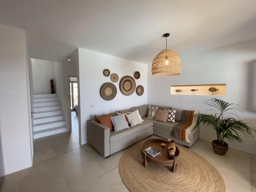 Agia Anna  Villa Ypsilon Naxos - Luxury Holiday House With Amazing Sea View & Private Pool מראה חיצוני תמונה