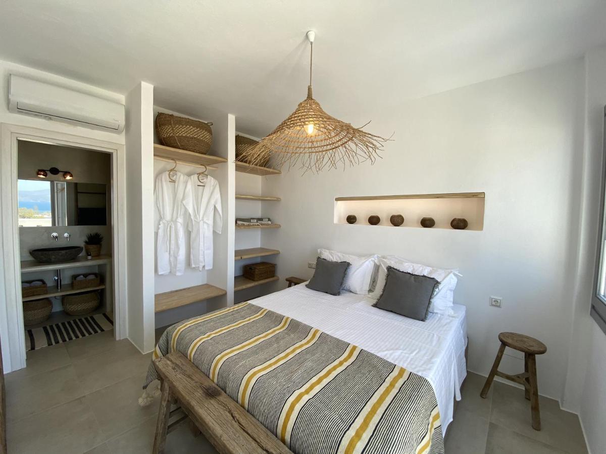 Agia Anna  Villa Ypsilon Naxos - Luxury Holiday House With Amazing Sea View & Private Pool מראה חיצוני תמונה