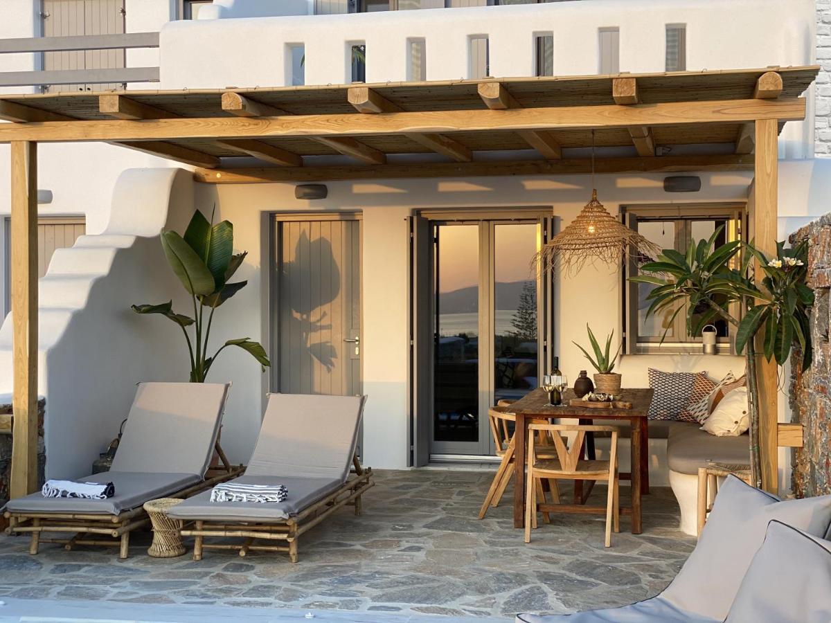 Agia Anna  Villa Ypsilon Naxos - Luxury Holiday House With Amazing Sea View & Private Pool מראה חיצוני תמונה