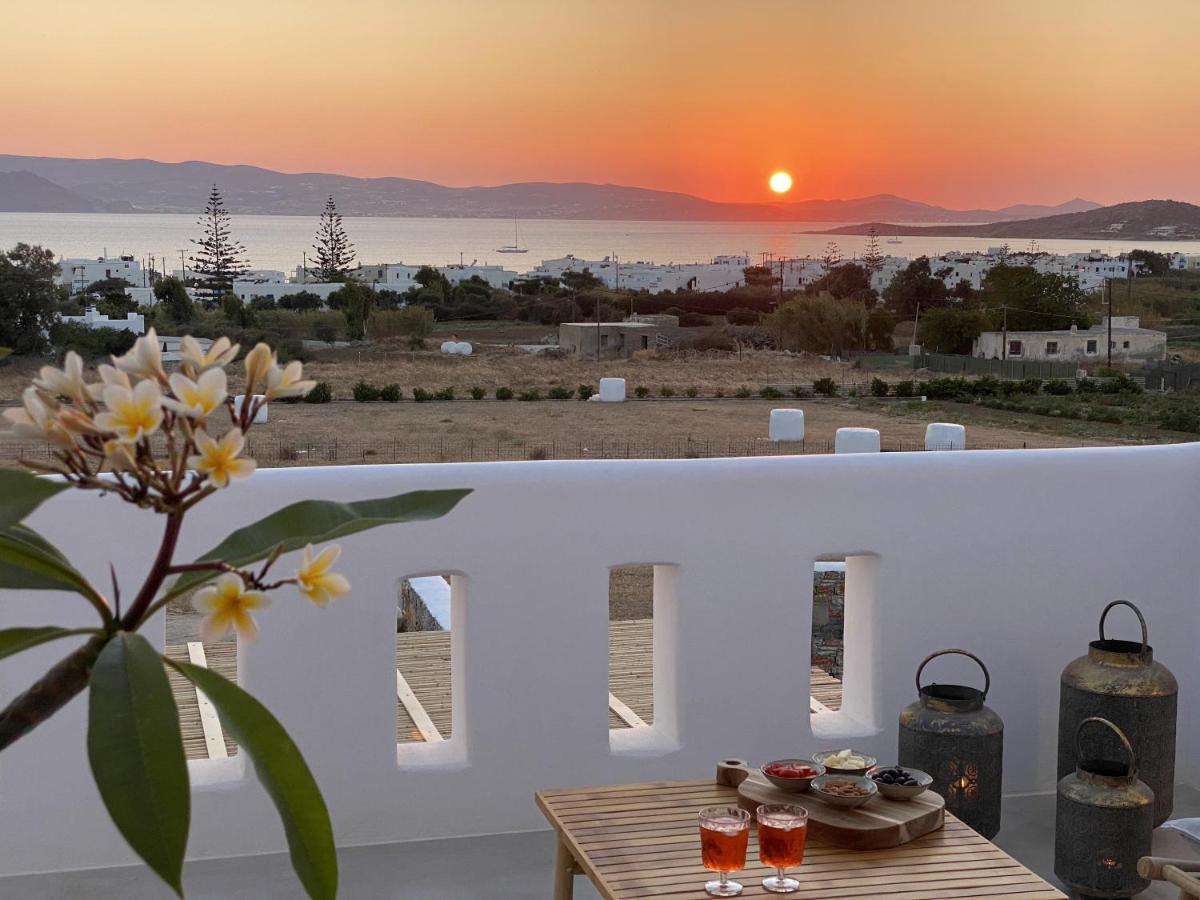 Agia Anna  Villa Ypsilon Naxos - Luxury Holiday House With Amazing Sea View & Private Pool מראה חיצוני תמונה